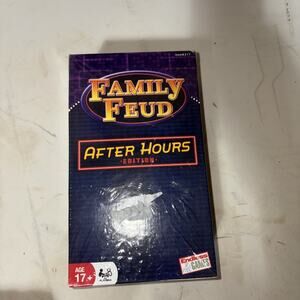 Family Feud After Hours Edition Adult Party Game Age 17+‎ Brand New Sealed